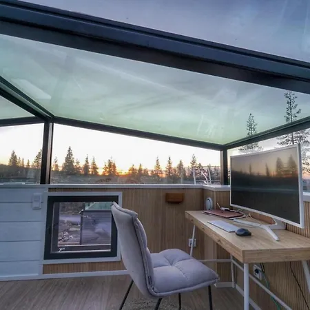 Levi Glass Roof Lodge Chalet