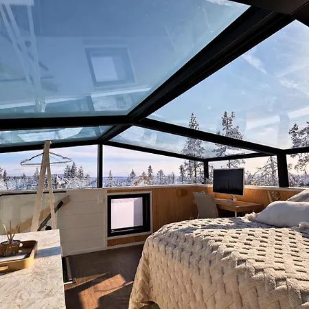 Lomamökit Glass Roof *